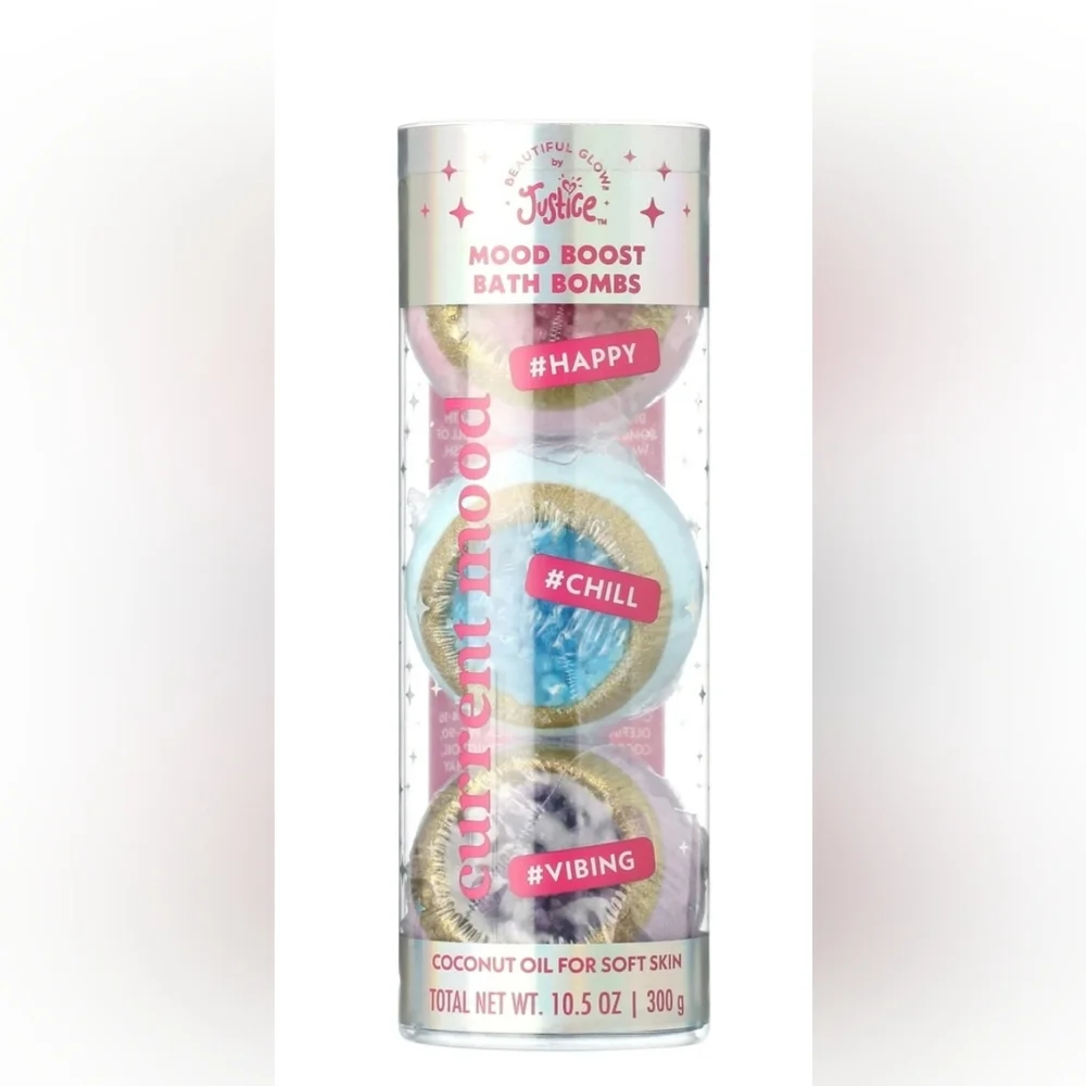 Justice Mood Boost Bath Bomb Set